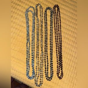 4 Infinity Wrap Necklaces